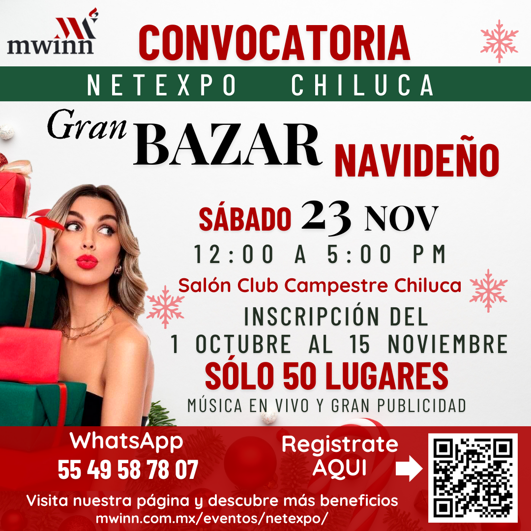 CONVOCATORIA BAZAR NAVIDEÑO POST INSTA